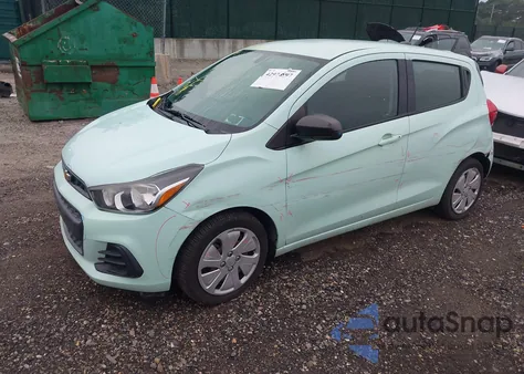 2017 Chevrolet Spark Ls Cvt z USA, uszkodzony, nr VIN KL8CB6SA4HC753825